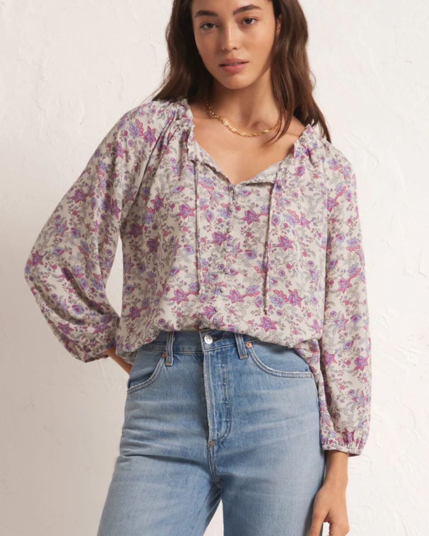 Z-Supply Athena Floral Top