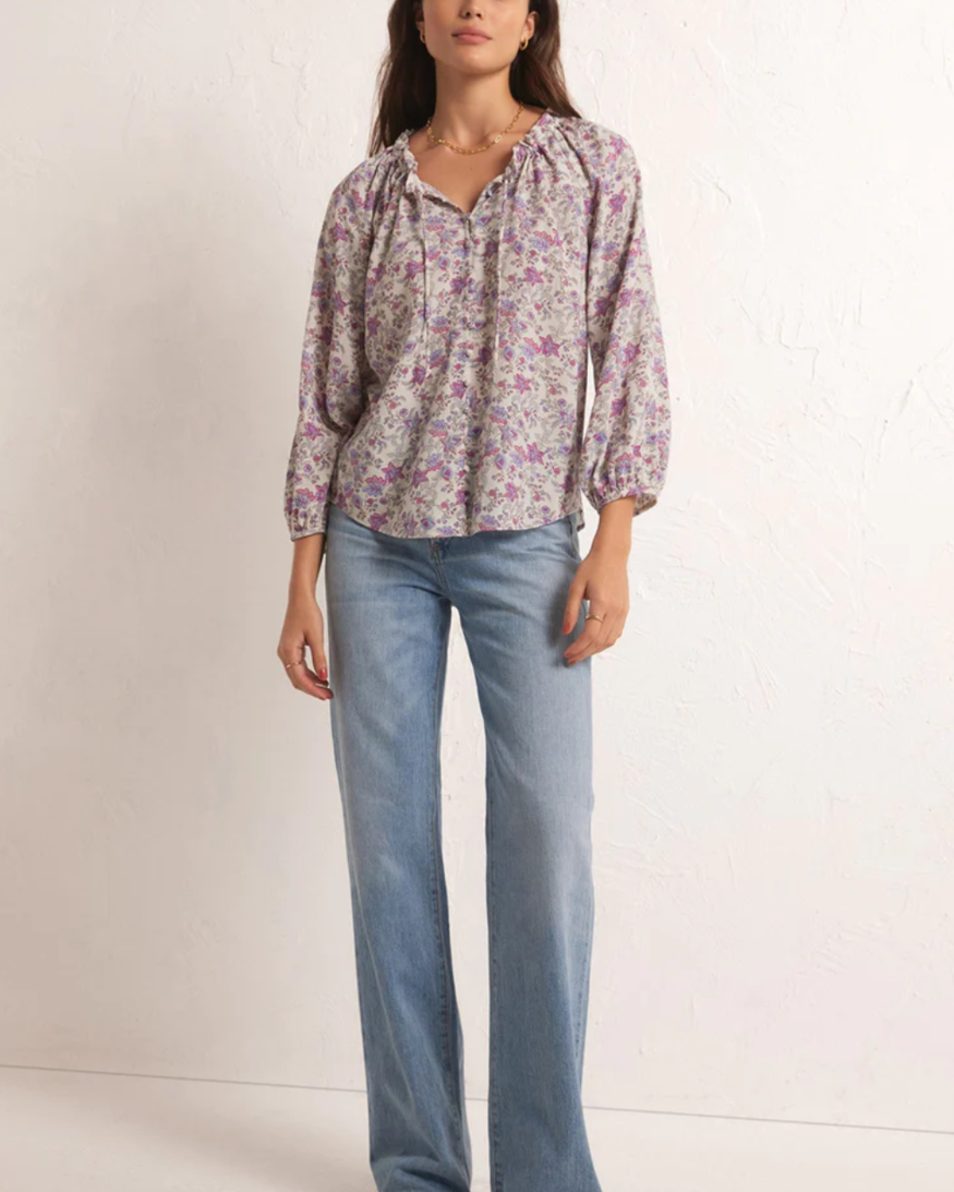 Z-Supply Athena Floral Top