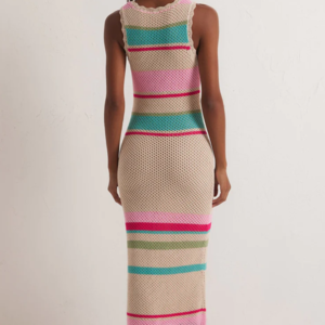 Z-Supply Ibiza Stripe Crochet Dress