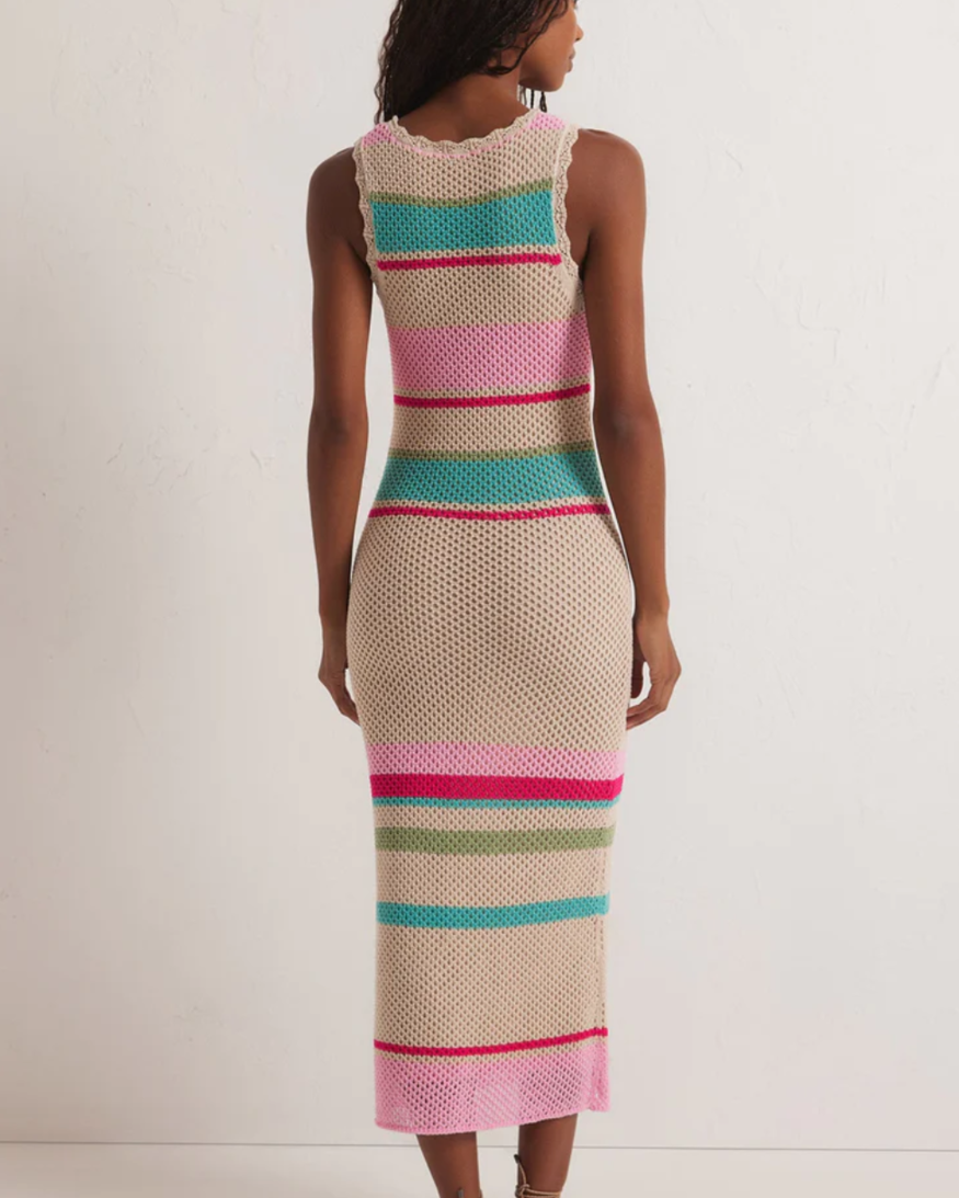 Z-Supply Ibiza Stripe Crochet Dress