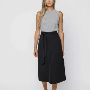 Orb Sally Button Front Midi
