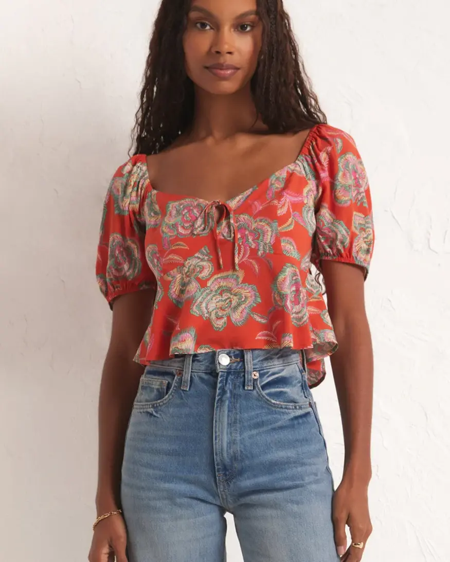 Z-Supply Renelle Tango Floral Top