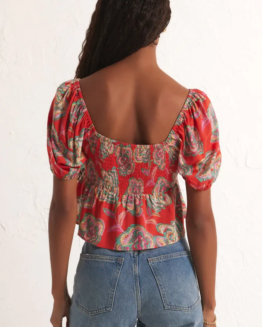 Z-Supply Renelle Tango Floral Top