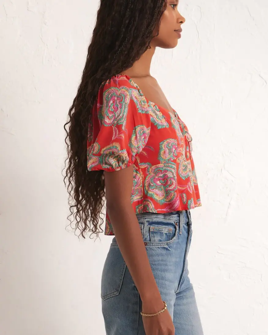 Z-Supply Renelle Tango Floral Top