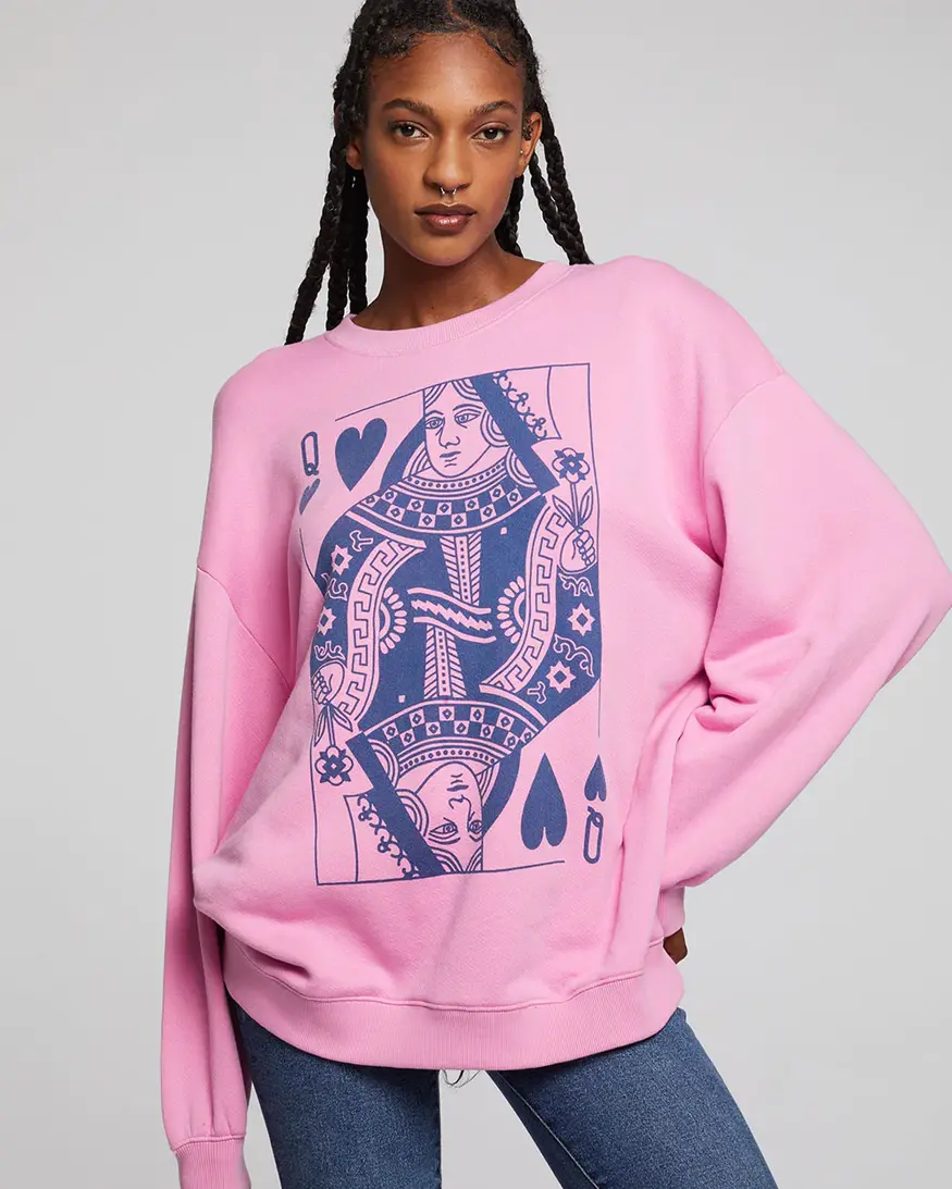 Chaser Queen Of Hearts Pullover