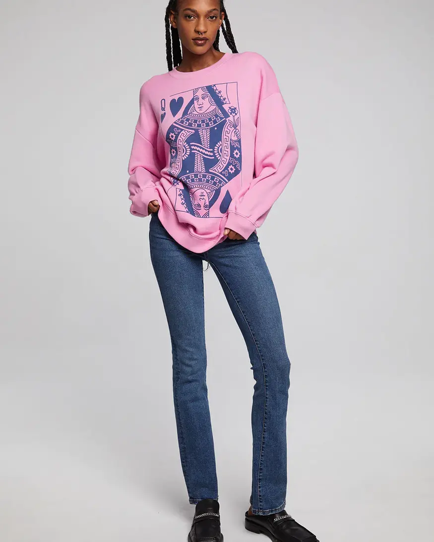 Chaser Queen Of Hearts Pullover