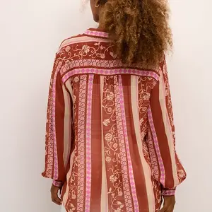 Cream Linea Button Up