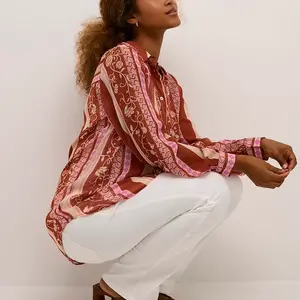 Cream Linea Button Up