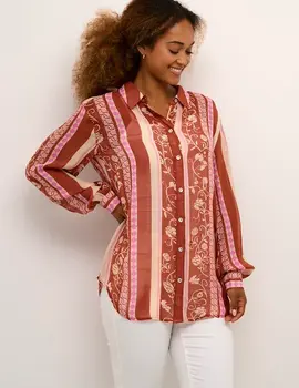 Cream Linea Button Up