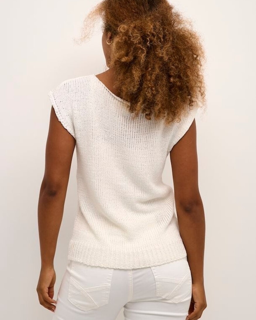 Cream Meman Top