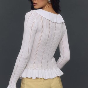 Annie Ruffle Sweater