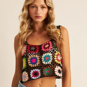 John + Jenn Navid Crochet Tank