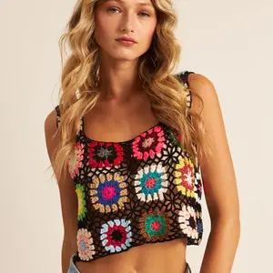 John + Jenn Navid Crochet Tank