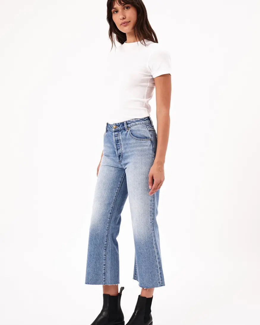 Rollas Classic Flare Crop