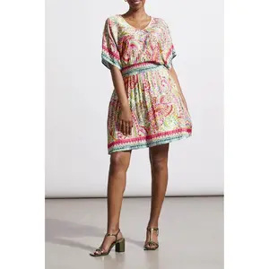 Tribal Mabry SS Mini Dress