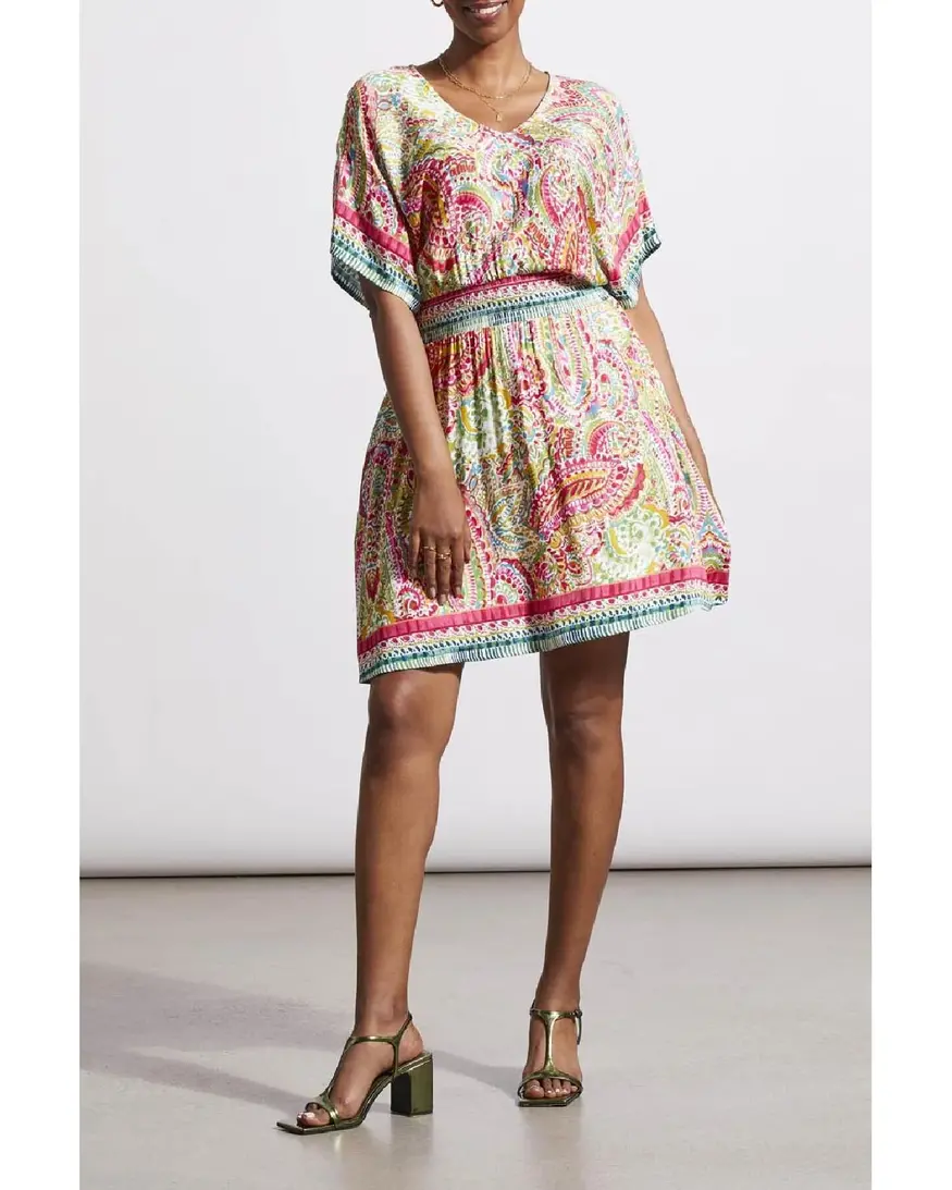 Tribal Mabry SS Mini Dress