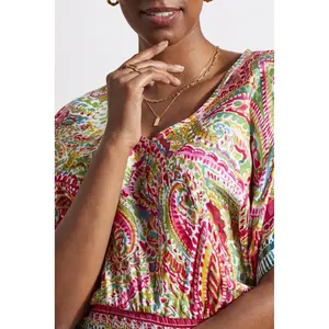 Tribal Mabry SS Mini Dress