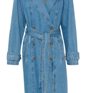 Cream Mika Denim Trenchcoat