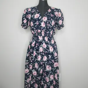 Papillon Beira Puff Sleeve Midi