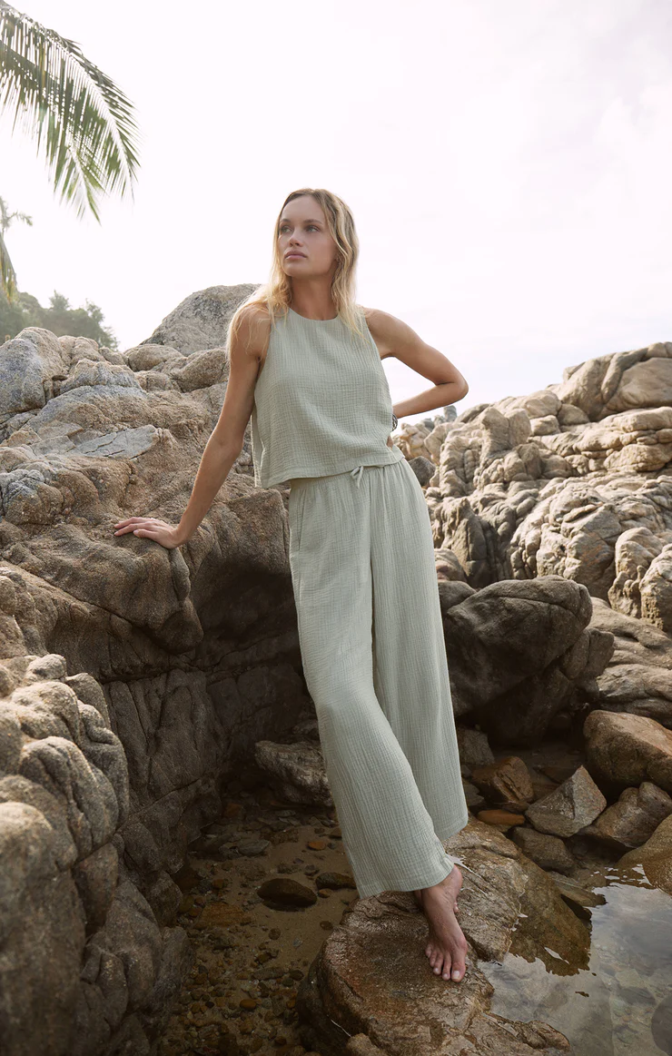 Bondi Gauze Pant - White Bull Clothing Co