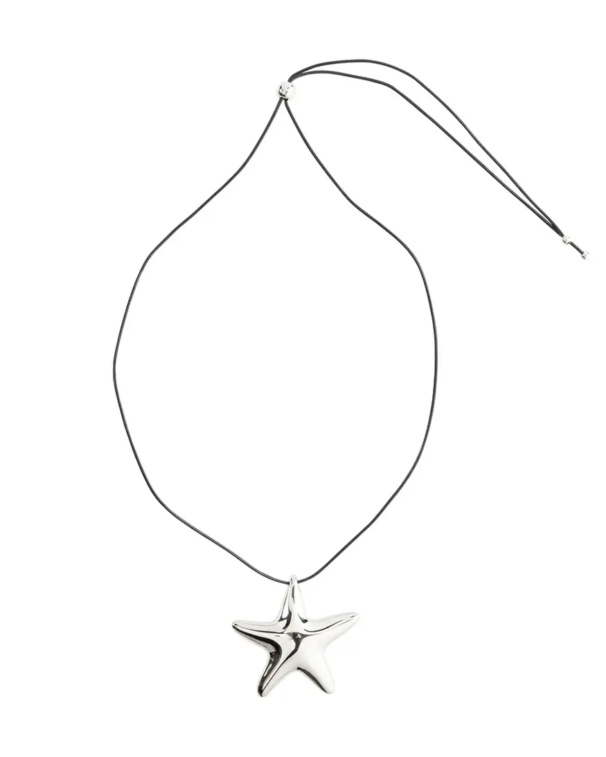 Pilgrim Starfish Recycled Necklace