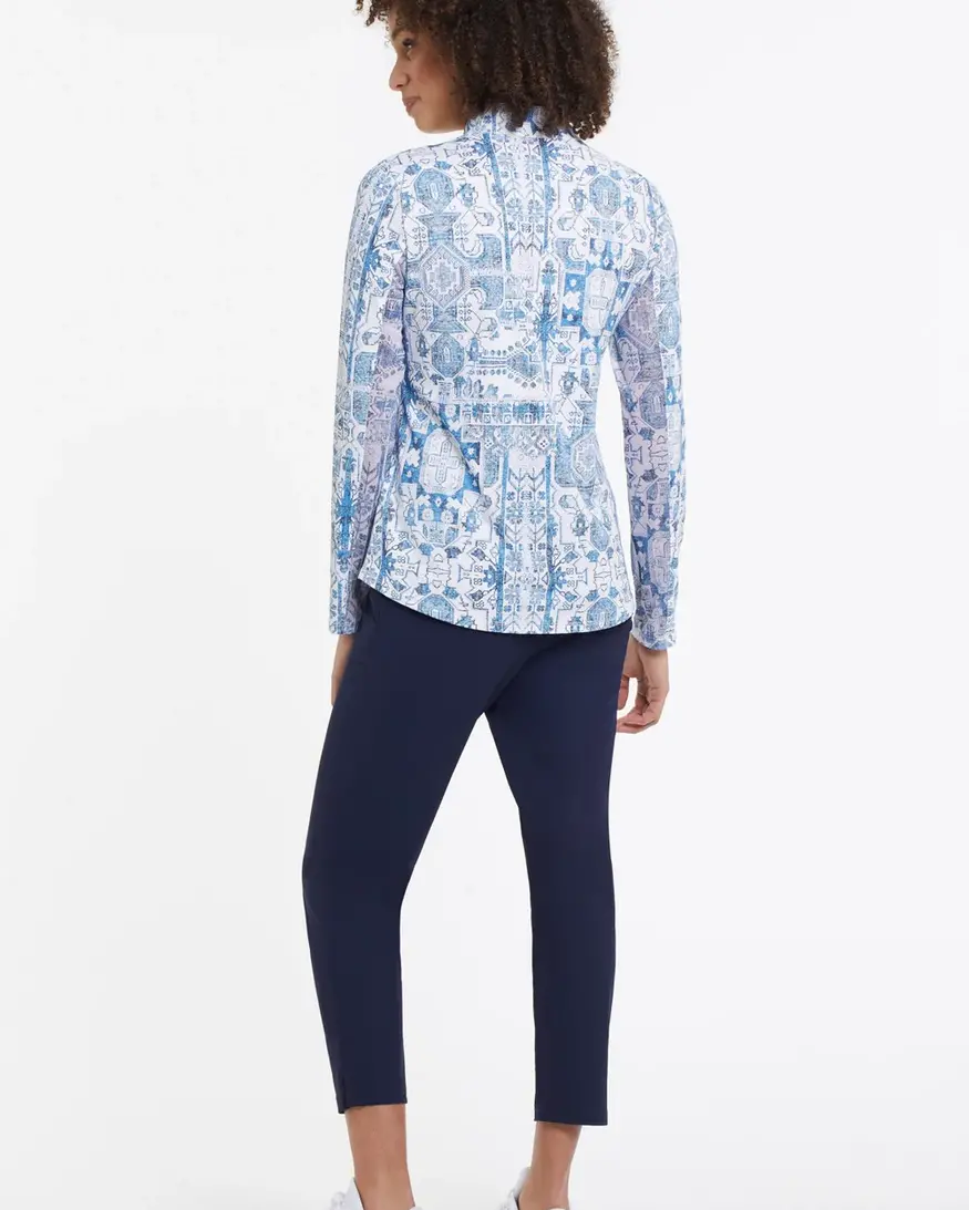 Tribal Pull On Technical Capri