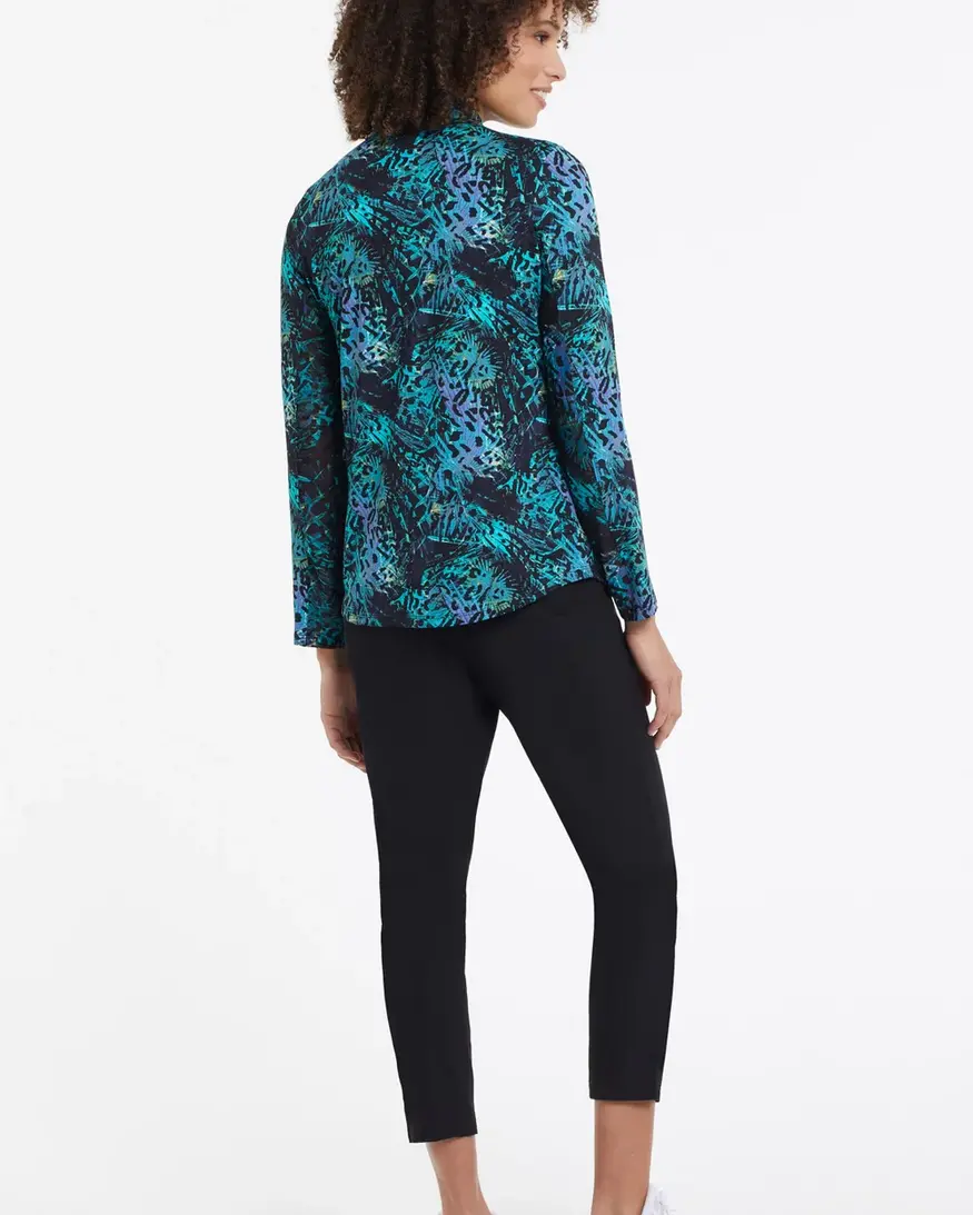 Tribal Pull On Technical Capri