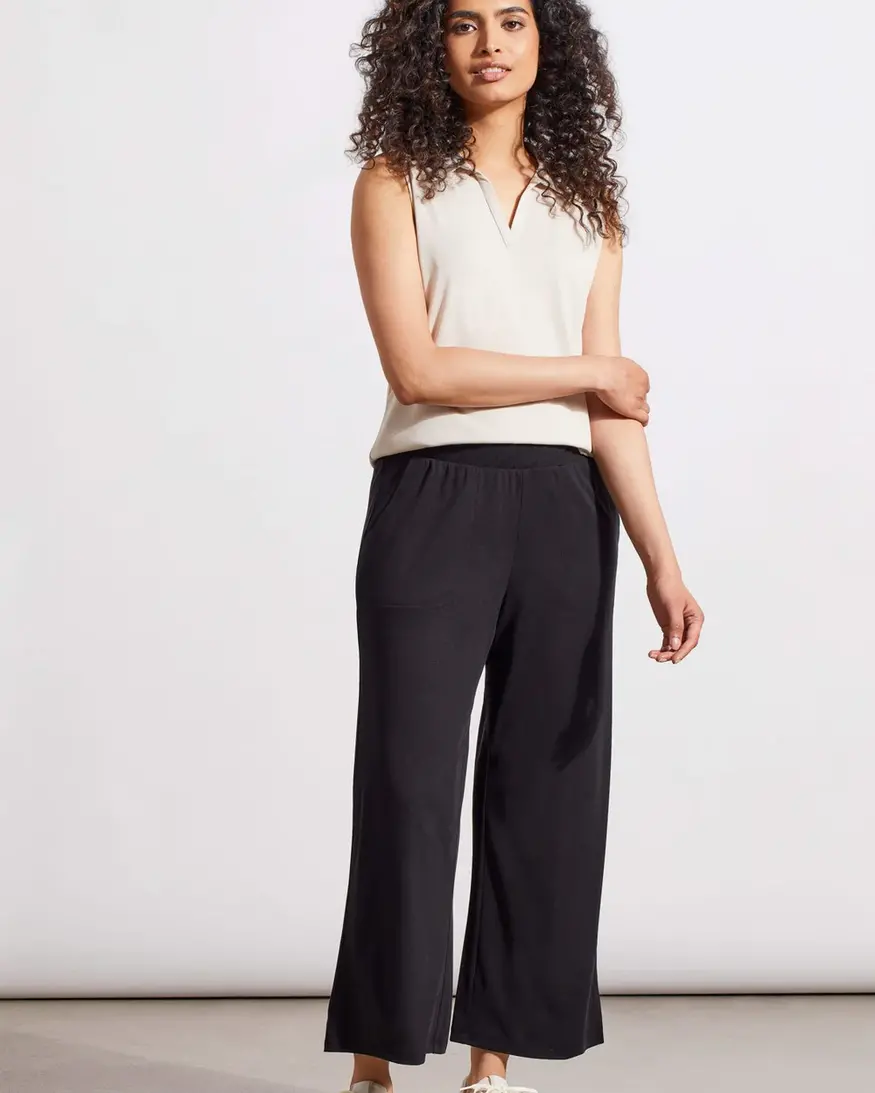 Pull On Leg Capri White Bull Clothing Co