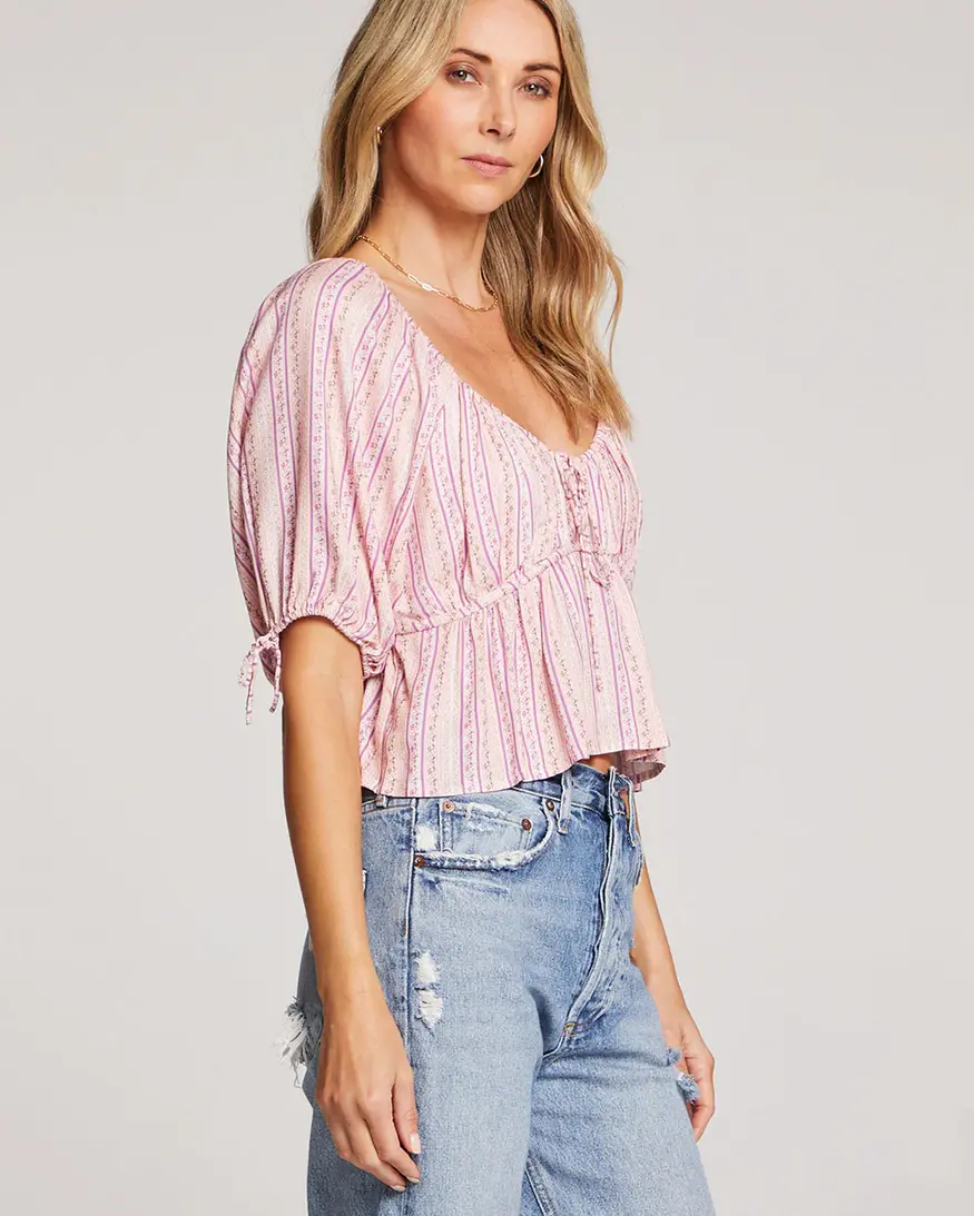 Saltwater Luxe Flora Top