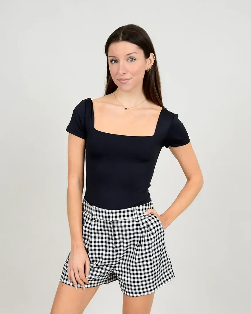 RD Style Stacy Square Neck Bodysuit