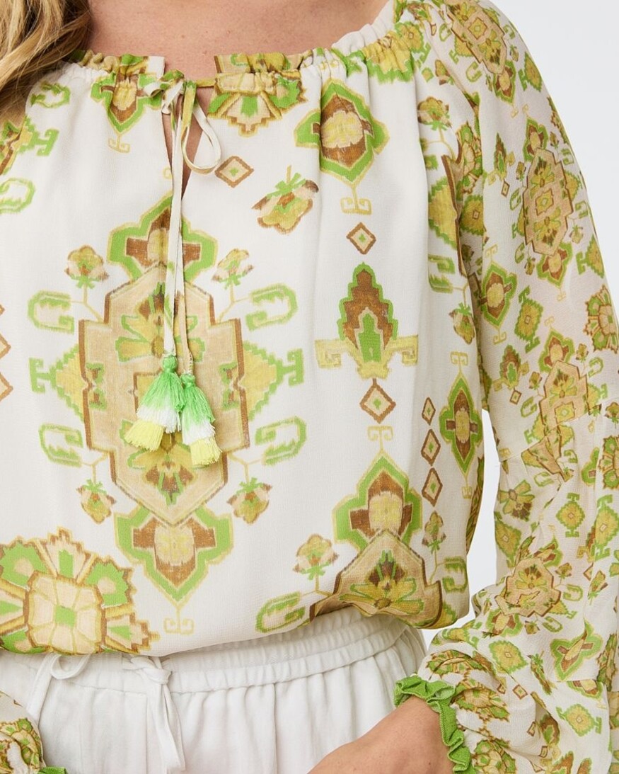 Esqualo Cannes Boatneck Blouse
