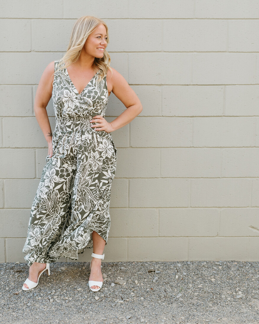 Papillon Jana Floral Jumpsuit