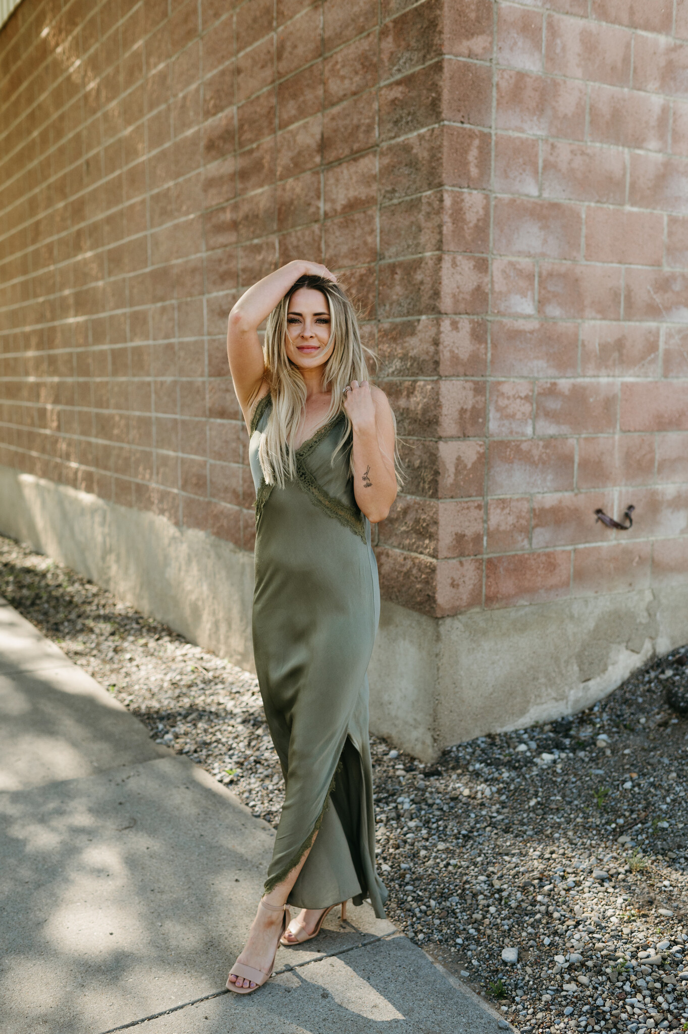 Grey satin cami hotsell