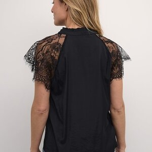 Cream Nola Lace Blouse
