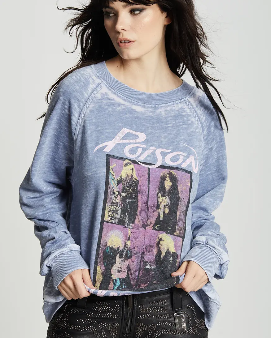 Recycled Karma Poison - Talk Dirty Sweatshirt