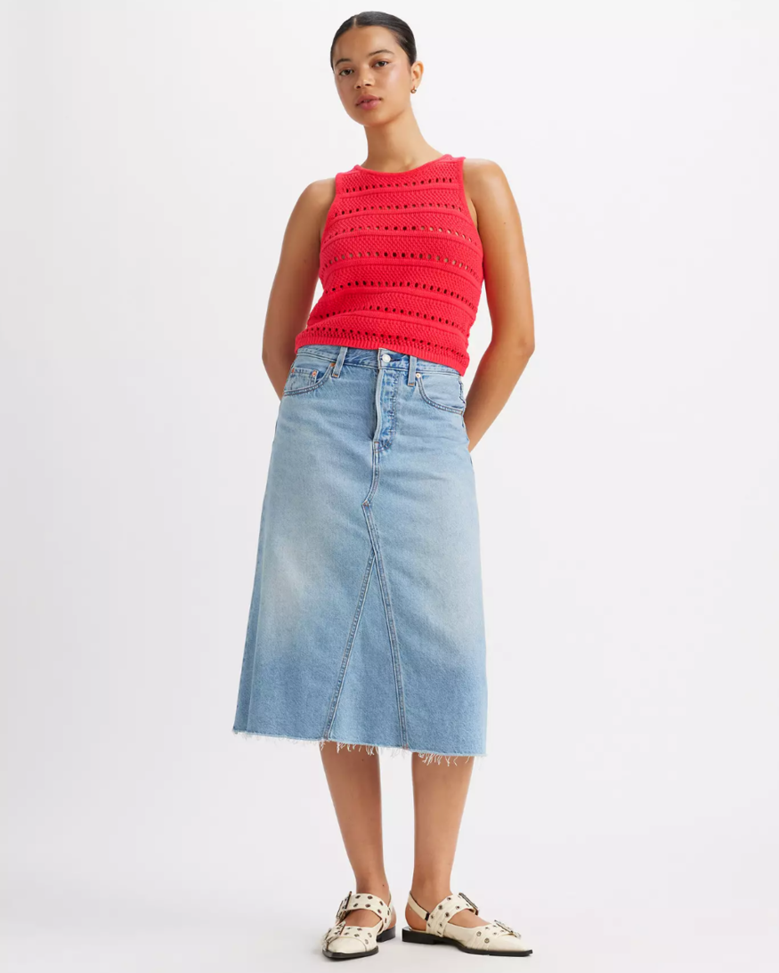 Levi's HR A-Line Decon Skirt