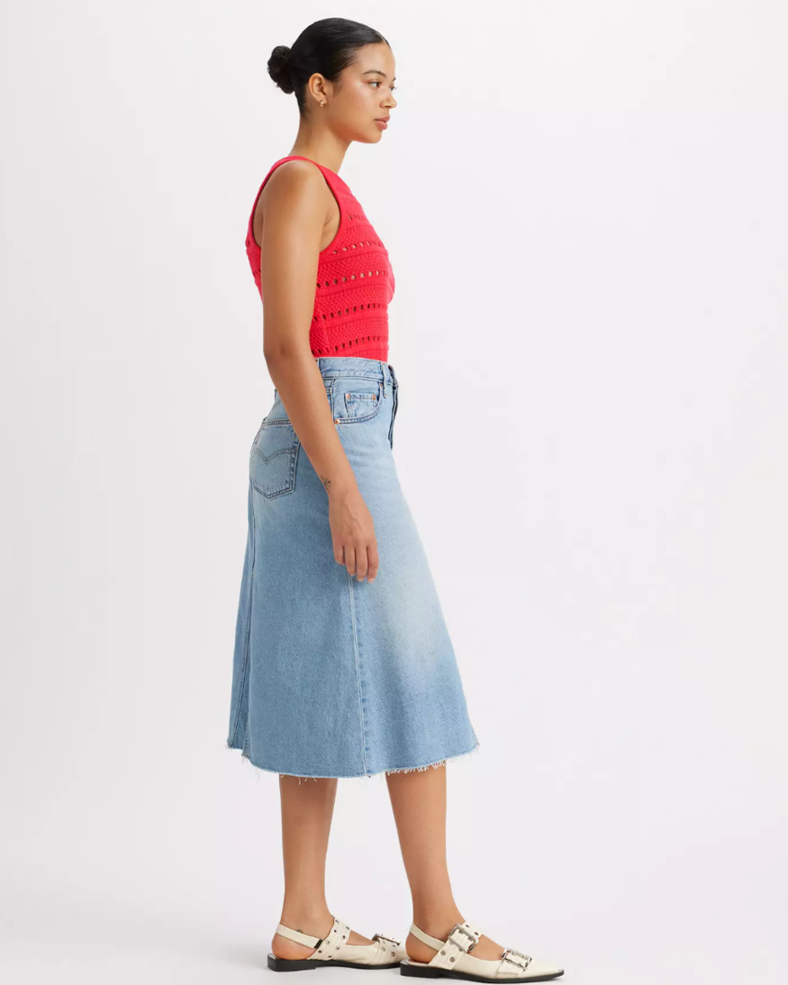 Levi's HR A-Line Decon Skirt