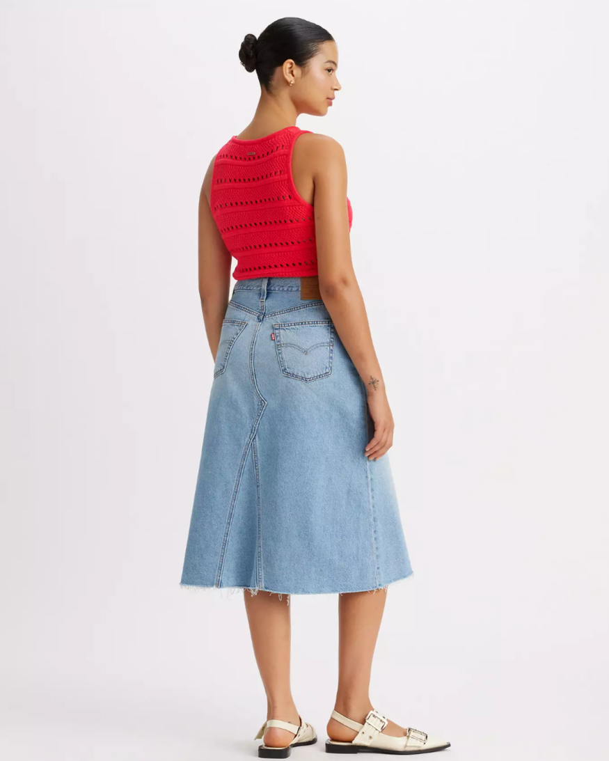 Levi's HR A-Line Decon Skirt