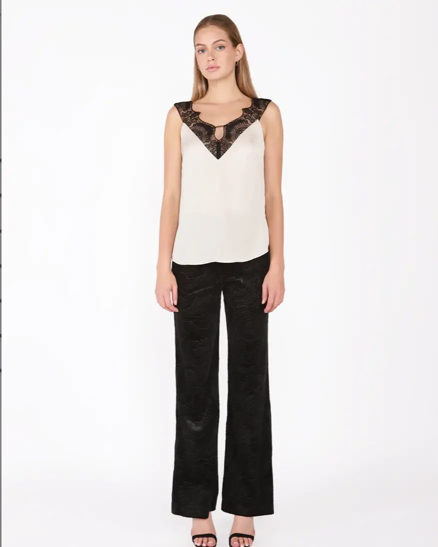 Velvet Flared Pants