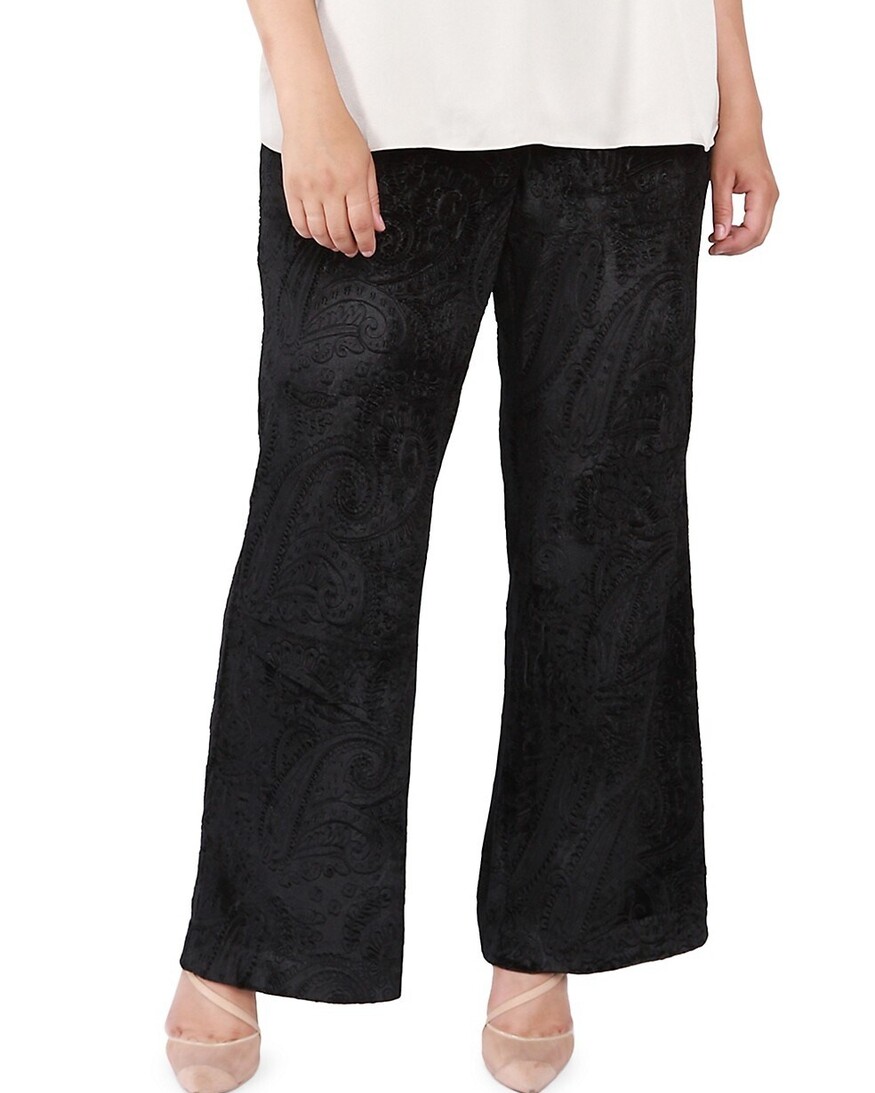 Velvet Flared Pants