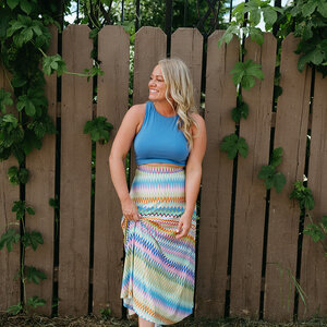 Esqualo Chelm Maxi Skirt