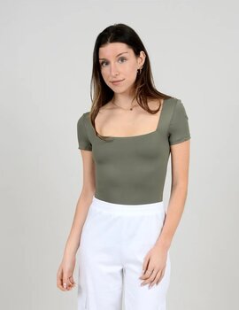 RD Style Stacy Square Neck Bodysuit