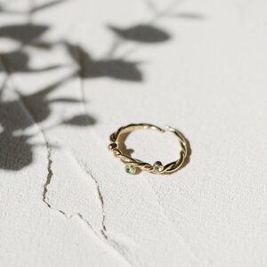 Pilgrim Pause Crystal Ring