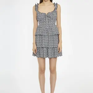 UK Glamorous Yoko Tired Mini Dress