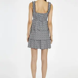 UK Glamorous Yoko Tired Mini Dress