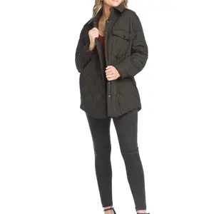 Papillon Quilted Button Jacket