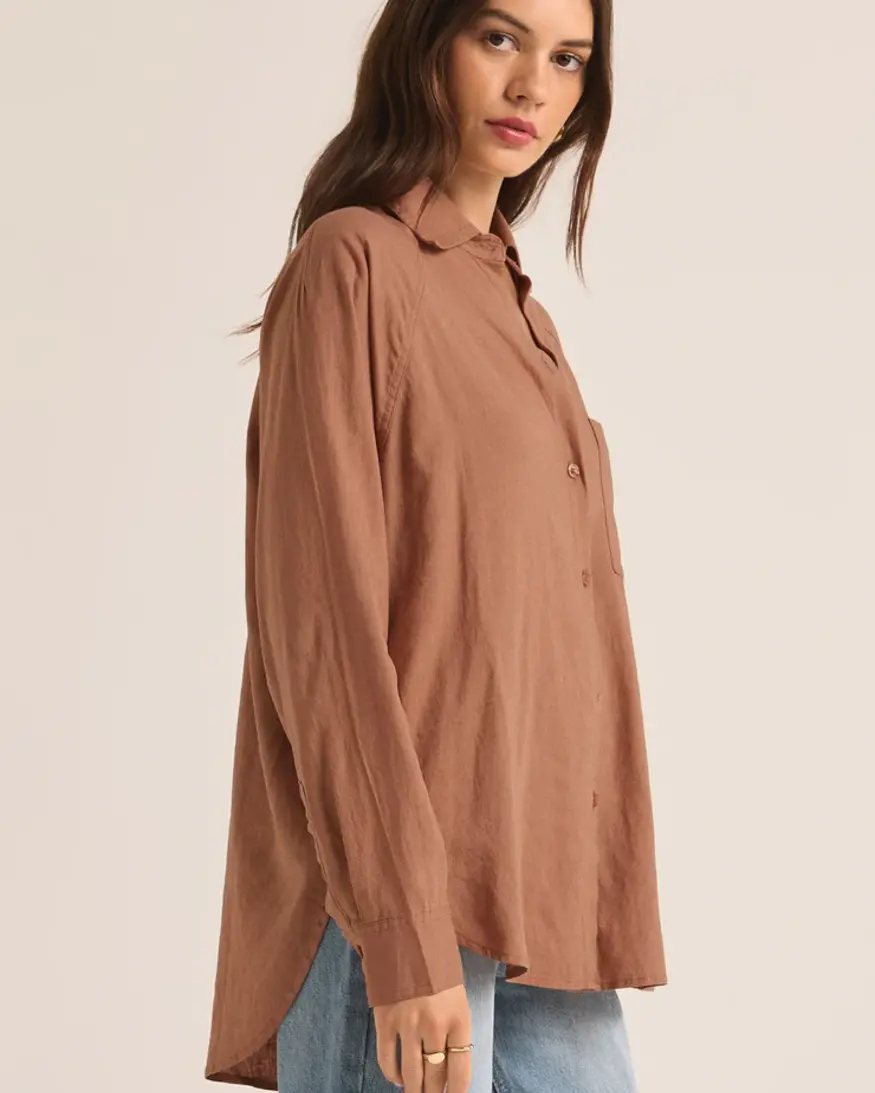 Z-Supply The Perfect Linen Top