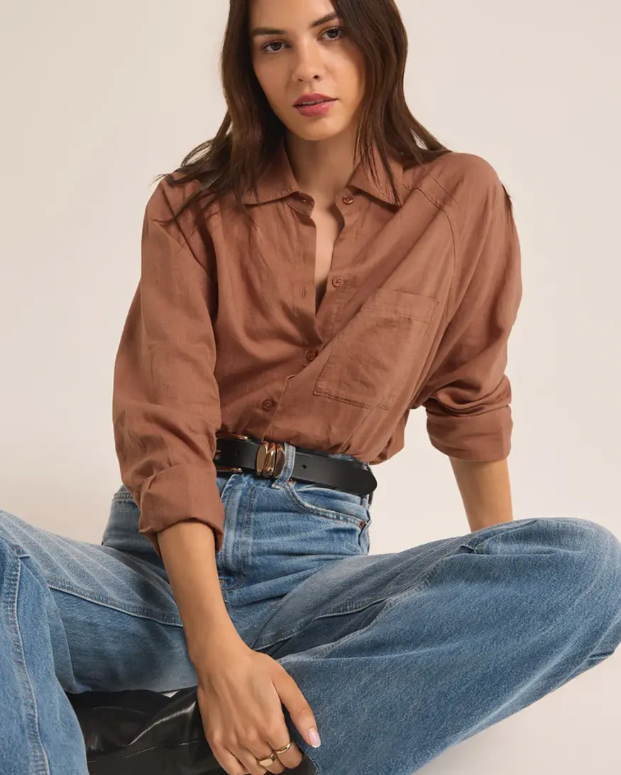Z-Supply The Perfect Linen Top