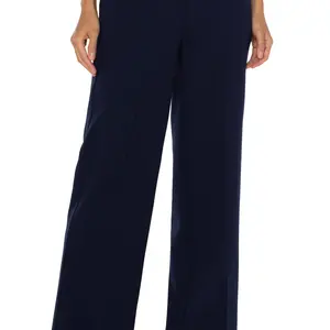 Liverpool Kelsey Crop Wide Leg Trouser