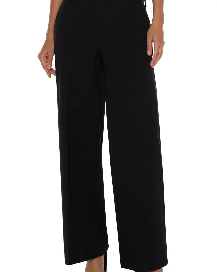 Liverpool Kelsey Crop Wide Leg Trouser